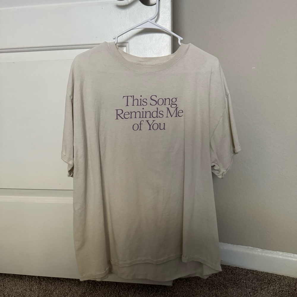 Lonely Ghost “This Song Reminds Me of You” t-shirt